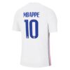 7274 PACK JUNIOR FRANCE EXTERIEUR MBAPPE. ENSEMBLE MAILLOT ET SHORT 2020 2021