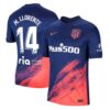 8217 MAILLOT ATLETICO MADRID EXTERIEUR LLORENTE 2021 2022