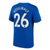 9455 PACK CHELSEA DOMICILE KOULIBALY. ENSEMBLE ADULTE MAILLOT ET SHORT 2022 2023
