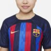 9558 PACK JUNIOR FC BARCELONE DOMICILE. ENSEMBLE MAILLOT ET SHORT 2022 2023