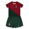 10490 PACK JUNIOR PORTUGAL DOMICILE. ENSEMBLE MAILLOT ET SHORT 2022 2023