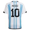 10839 PACK JUNIOR ARGENTINE DOMICILE MESSI. ENSEMBLE MAILLOT ET SHORT 2022 2023