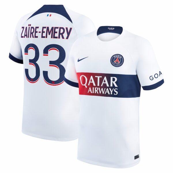 MAILLOT PSG EXTERIEUR ZAIRE-EMERY 2023-2024