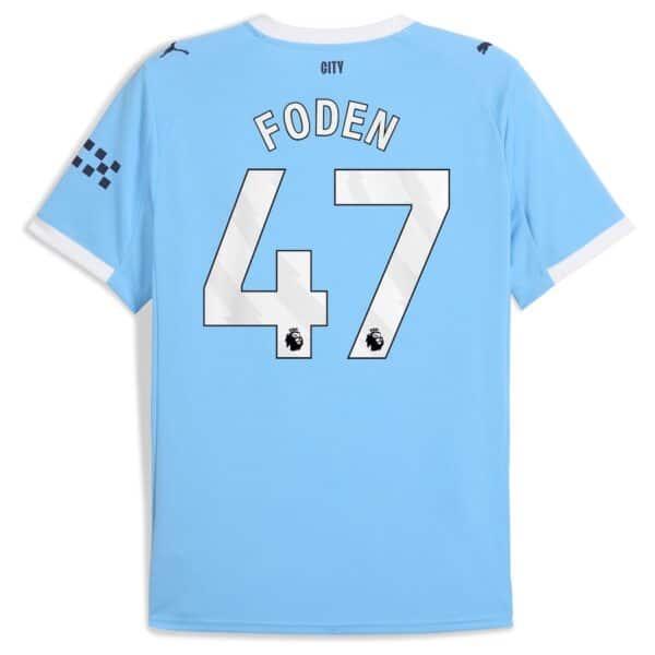 MAILLOT MANCHESTER CITY DOMICILE FODEN 2025-2026