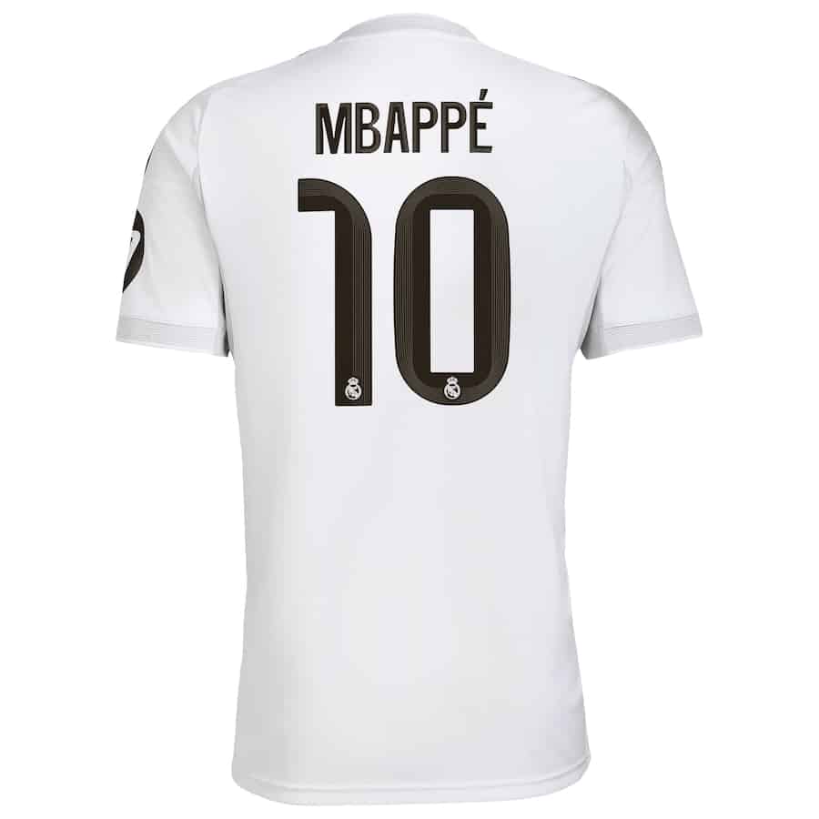 MAILLOT REAL MADRID DOMICILE MBAPPE 2025-2026