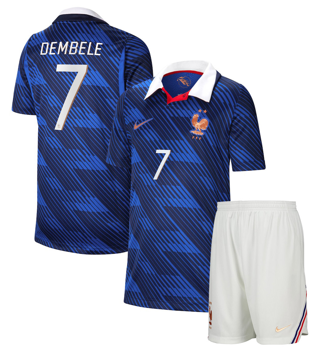 PACK JUNIOR FRANCE DEMBELE DOMICILE 2026-2027 PACK JUNIOR FRANCE DEMBELE DOMICILE 2026-2027