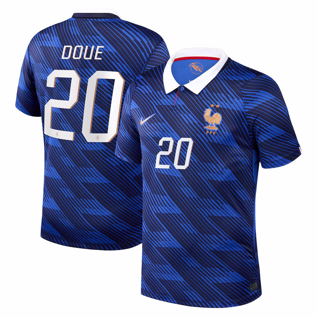 MAILLOT FRANCE DOMICILE DOUE 2026-2027 MAILLOT FRANCE DOMICILE DOUE 2026-2027