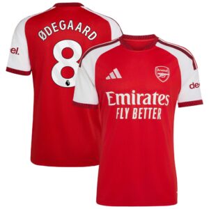 MAILLOT ARSENAL DOMICILE MARTIN ODEGAARD 2026-2027
