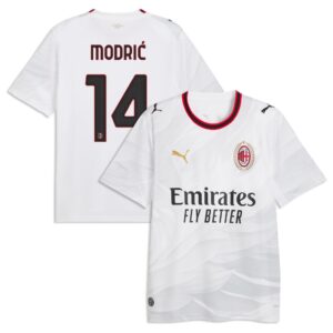 MAILLOT AC MILAN EXTERIEUR LUKA MODRIĆ 2026-2027 MAILLOT AC MILAN EXTERIEUR LUKA MODRIĆ 2026-2027