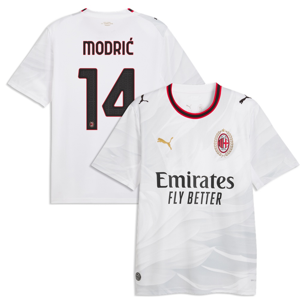 MAILLOT AC MILAN EXTERIEUR LUKA MODRIĆ 2026-2027 MAILLOT AC MILAN EXTERIEUR LUKA MODRIĆ 2026-2027