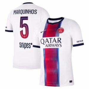 MAILLOT PSG EXTERIEUR MARQUINHOS 2026-2027 MAILLOT PSG EXTERIEUR MARQUINHOS 2026-2027