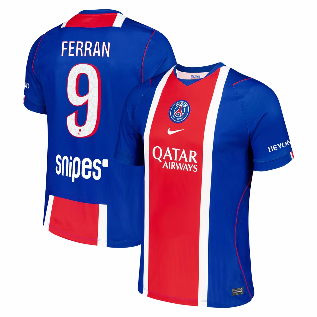 MAILLOT PSG DOMICILE FERRAN TORRES 2026-2027 MAILLOT PSG DOMICILE FERRAN TORRES 2026-2027